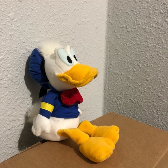 Disney Toys Vintage Walt Disney Company Donald Duck Bean Bag Plush